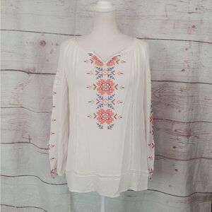 Sundance Embroidered Peasant Boho To Size Small